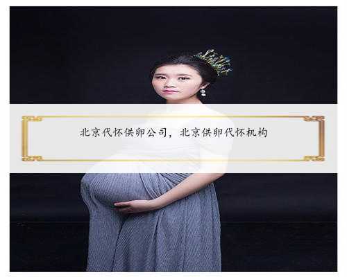 北京代怀供卵公司，北京供卵代怀机构